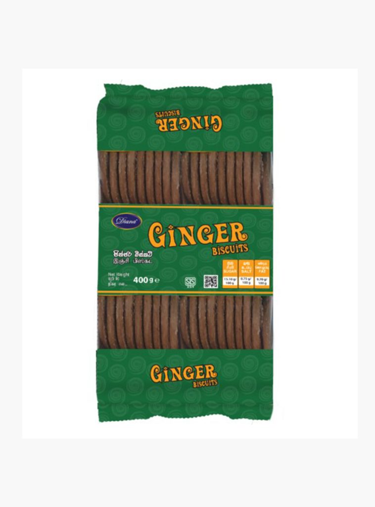 Ginger Biscuits 400g Diana Group of Companies